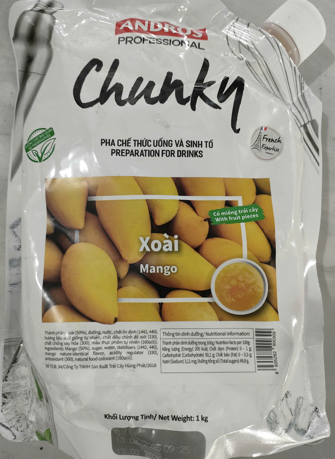 Chunky Xoài 1kg
